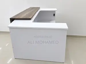 Used Receptionist Desk - White