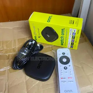 ONN 3rd Gen Google TV Streaming Box 8GB, Dolby Audio