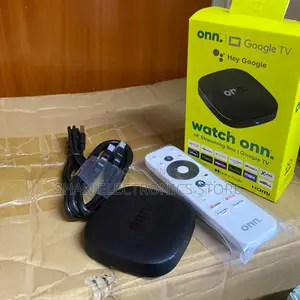 ONN Google TV Box 4K Streaming na Voice Activated Search