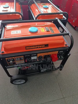 Hisaki 6.5 KVA Petrol Generator na Key Start