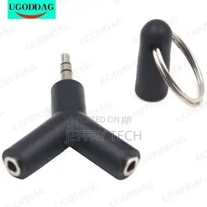 3.5mm Y-Splitter Cable ya Sauti