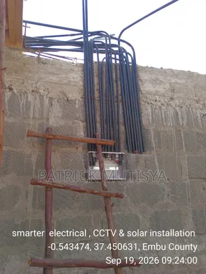 Professional Electrician Thika: House Wiring, CCTV & Solar Installation