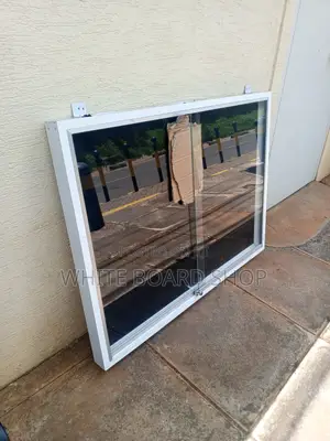 Heavy Duty Sliding Glass Noticeboard 120x60cm