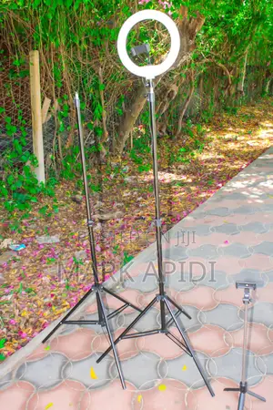 Ring Light ya Inchi 10 na Tripod ya 2.1M & Remote