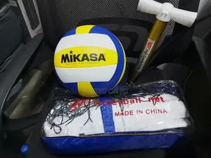 Mikasa MV210 Volleyball Set with Net and Pump