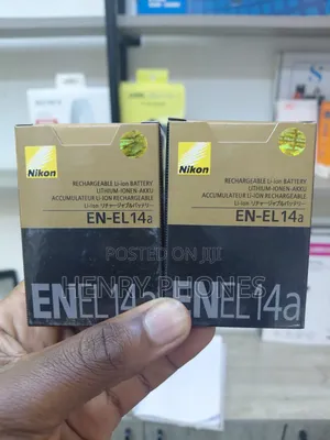 Betri ya Kamera Inayochajiwa ya Nikon EN-EL14a