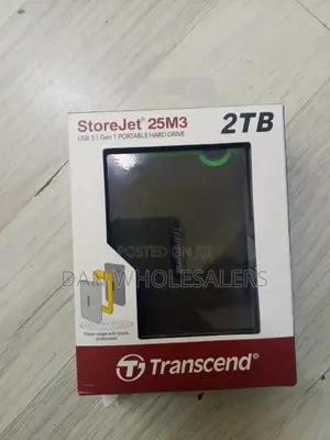 Transcend StoreJet 25M3 2TB USB 3.1 Portable External HDD