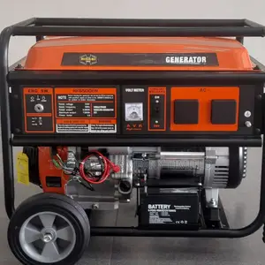 Jenereta ya Petroli Hisaki HK6500EN 6.5KVA - Key Start