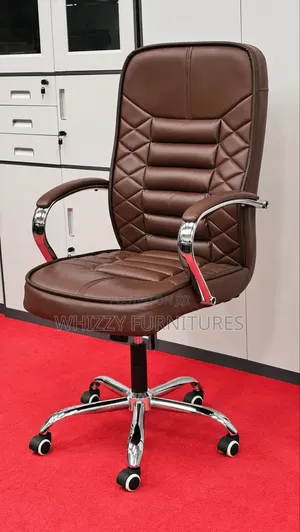 Brown Leather Executive Office Chair | Boss Chair