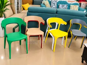 Viti vya Kisasa vya Plastiki vya Rangi kwa Ajili ya Chakula