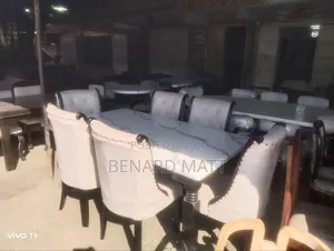 Set ya Meza ya Kula ya Sehemu 6 za Kifahari