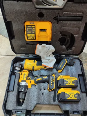 DeWALT Cordless Power Tool Set (Drill & Grinder)