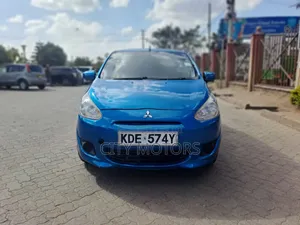 Mitsubishi Mirage DE 4dr Hatchback (1.2L 3cyl 5M) 2014 Bluu