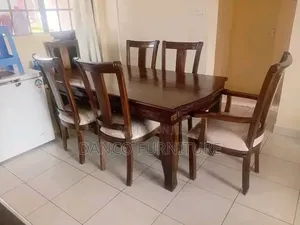 6 Seater Mahogany Dining Table