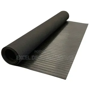 Ribbed Rubber Mat kwa Viwanja vya Magari