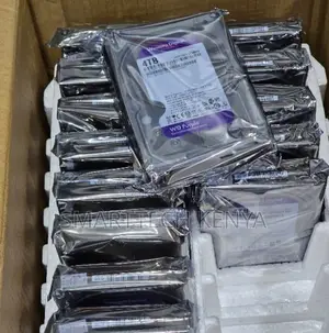 4TB WD Purple Hard Drive kwa DVR/NVR/CCTV