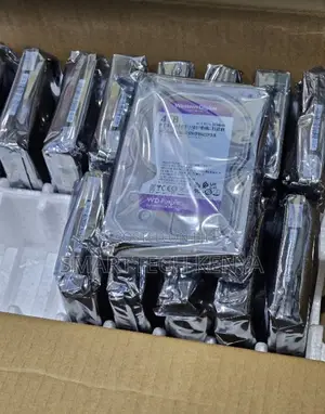 WD Purple 4TB SATA Hard Disk kwa CCTV Video Surveillance