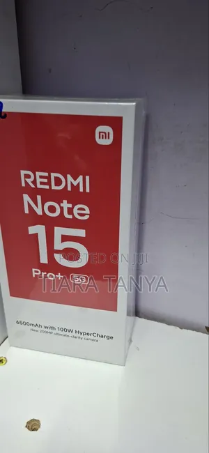 New Xiaomi Redmi Note 15 Pro 512GB Black