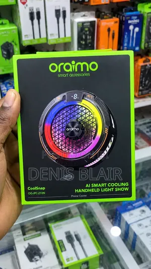 Oraimo Phone Cooler - Nyeusi