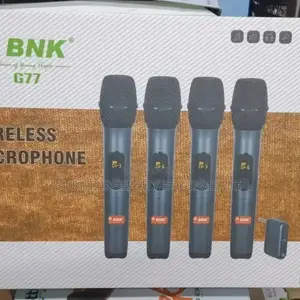 BNK G77 Wireless Microphone System (4 Mics)