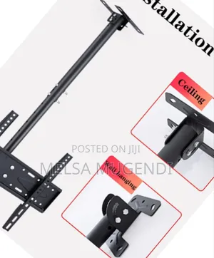 Universal Adjustable Ceiling TV Mount Bracket