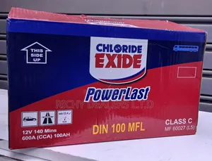 BT Din100 MF 12V/100Ah Battery ya Gari Isiyohitaji Matengenezo