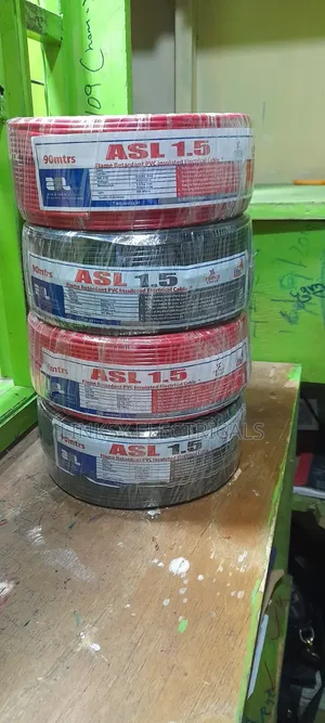 Kebo za Umeme za Copper Safi Mpya (1 Core, 90m)