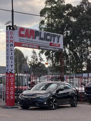 2019 Honda Civic EX-L Sedan Black