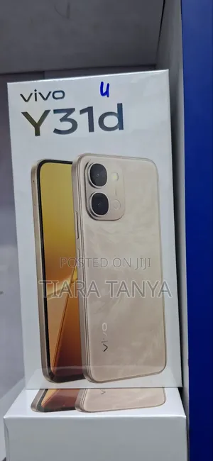 New Vivo Y31d 256GB Black