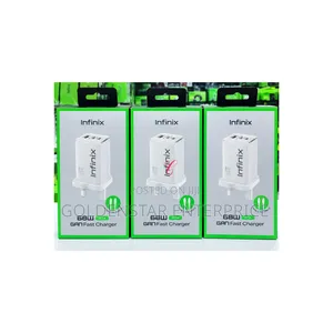 Infinix XC68UK2 68W GAN Fast Charger na Type-C Cable