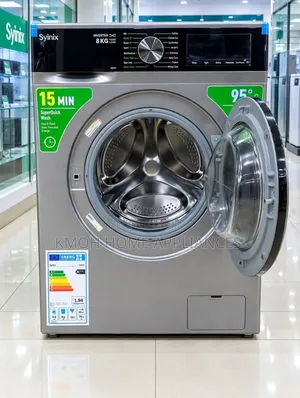 Syinix 8kg Mashine ya Kufulia ya Mbele Inayojiendesha Kiotomatiki