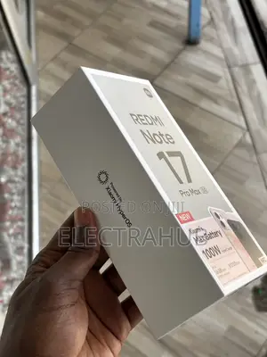 New Xiaomi Redmi Note 17 Pro Max 512GB Black