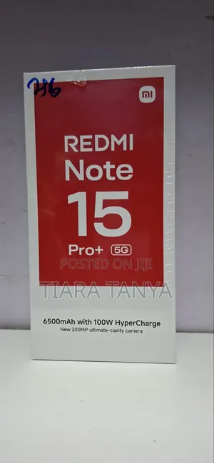 New Xiaomi Redmi Note 15 Pro 256GB Black