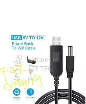 Power USB to DC Cable for WiFi Router