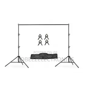 2.6m x 3m Spring-Cushioned Background Stand Kit