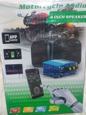 Kizimba cha Sauti cha Pikipiki cha Hoperay chenye Udhibiti wa App