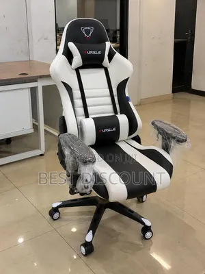 Kiti cha Michezo cha Ergonomic chenye Footrest