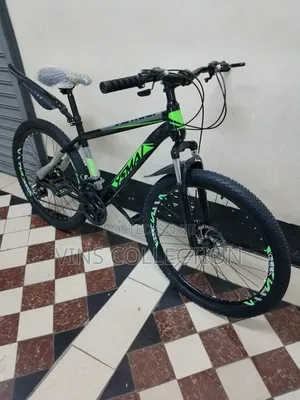 26" Mountain Bike with Disc Brakes & 21-Speed Gears