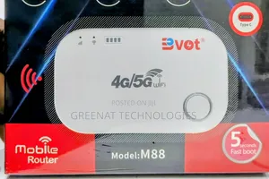 Bvot M88 4G/5G Wireless Mobile WiFi Router (Fungua Laini Zote)