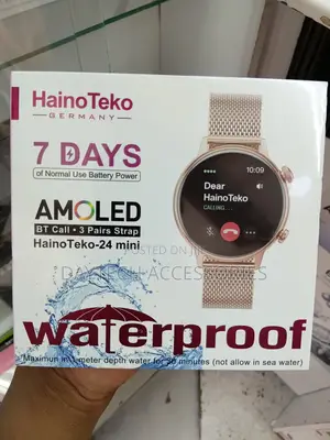Haino Teko 24Mini Smart Watch ya Maji kwa Wanawake AMOLED