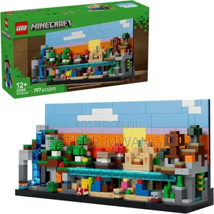 LEGO Minecraft Mini Biomes Set ya Kujenga