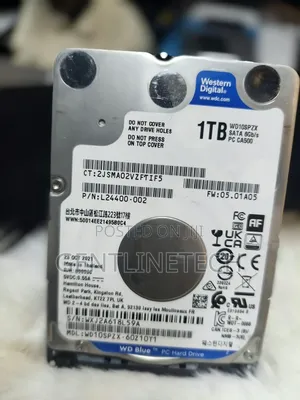 Western Digital 1TB Hard Drive ya Kompyuta