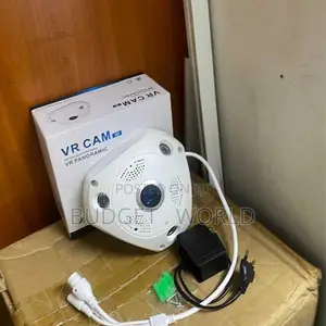 Vr Cam Kamera ya Usalama ya Ndani ya Wifi ya Fisheye 360°