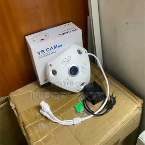 VR Cam Kamera ya Usalama ya Fisheye ya WiFi ya Digrii 360