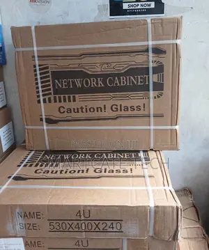 Kabati la 4U la Kifaa cha Mtandao kwa Routers na Switches