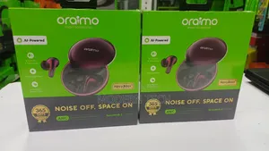 Oraimo SpaceBuds 2 AI Smart Earbuds - Saa 45 za Kucheza (Magenta)