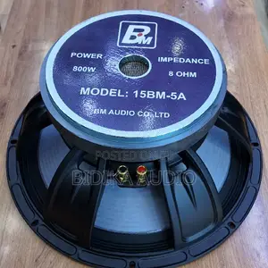 BM Audio 15bm-5a 15-Inch Woofer Professional