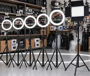 Portable LED Ring Light for Phone Photography & Video Calls
