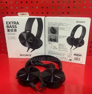 Headphones za Extra Bass Zinazotumia Waya (Generic)