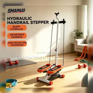 2-in-1 Silent Hydraulic Stair Stepper na Vifaa